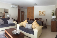 Open plan living space